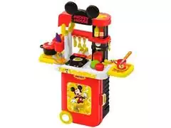 Maleta de Viagem Multikids BR1300 Mickey Cozinha Play Set 3 em 1