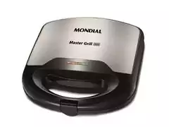 Sanduicheira Elétrica Mondial S-20 Master Grill Inox