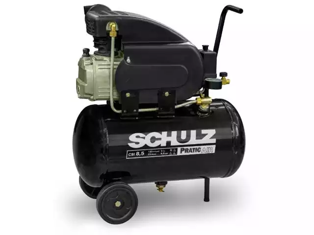 Compressor de Ar Schulz Pratic Air CSI 8,5 pcm 2HP 25 Litros