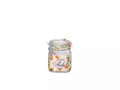 Pote Hermético de Vidro Bormioli Rocco Fido 750ML Tampa Transparente - 1