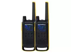 Rádio Comunicador Motorola Talkabout T470BR Preto/Amarelo 35KM