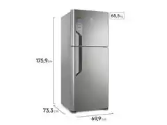 Geladeira Top Freezer Electrolux TF55S Platinum 431 Litros - 7