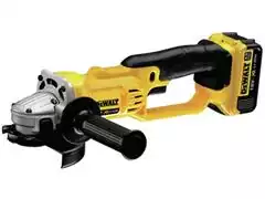 Esmerilhadeira Angular 4 1/2" 115mm DeWalt com Bateria e Bolsa - 1