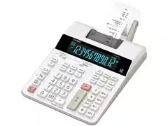 Calculadora de Mesa Casio FR2650RC com Bobina Branca - 0
