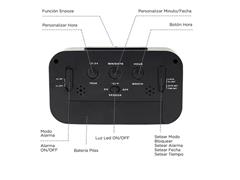 Reloj Despertador Digital GADNIC - 2