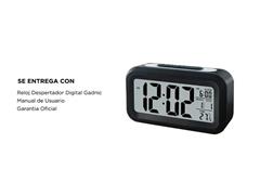 Reloj Despertador Digital GADNIC - 4