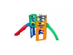 Playground Premium Prata Freso com Escorregador Infantil - 1