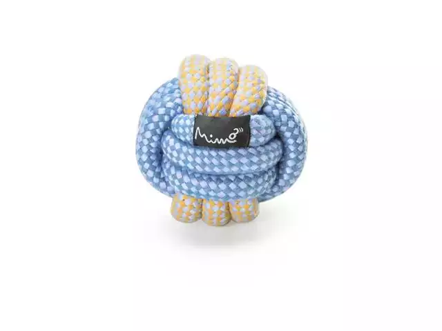 Brinquedo para Cães Mimo Bolinha de Corda Azul M PP102