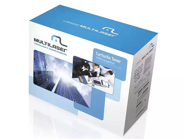 Cartucho Toner  Multilaser CT283 Compatível Hp CF283A Preto CT283