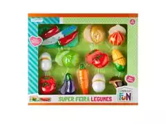 Brinquedo Super Feira Legumes Creative Fun Multikids BR1110