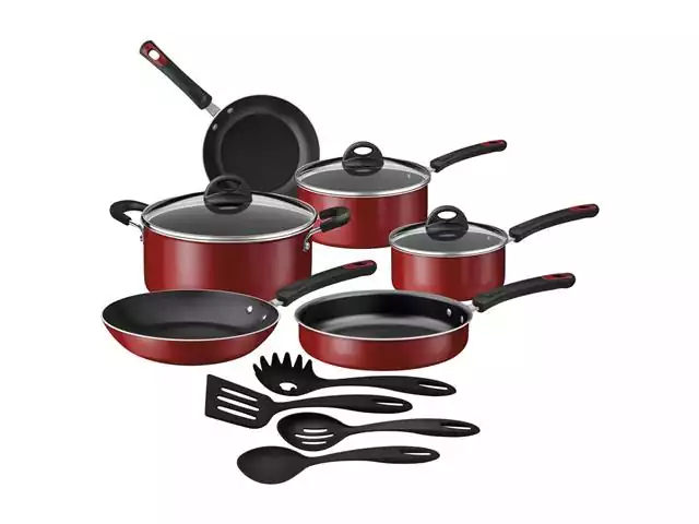 Kit Cozinha Tramontina Everyday Vermelho 10 Peças