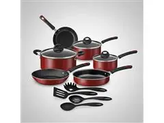 Kit Cozinha Tramontina Everyday Vermelho 10 Peças - 8