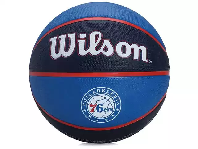 Bola de Basquete Wilson NBA Team Tribute Philadelphia 76ers Tamanho 7