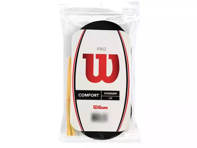 Overgrip Wilson Pro Pack Preto com 30 unidades