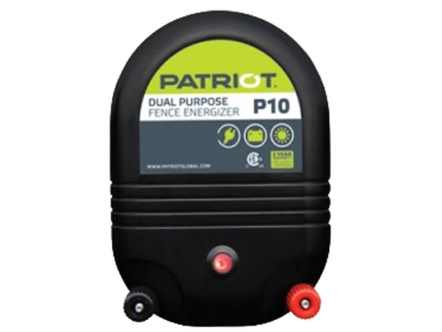 Energizador DUAL PATRIOT P10 (10 km, 30 ha)