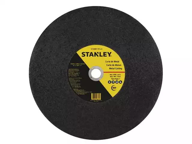 Disco de Corte Metal Stanley 14'' x 2,8mm x 1" STA8011R-LA