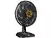 Ventilador de Mesa Mallory Neo Air Total Control Preto e Dourado - 1