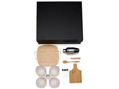 Kit para Caipirinha com Petisqueira em Bambu Welf 15 Peças - 2