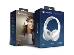 Headphone Bluetooth Dobrável Motorola XT220 Branco - 5