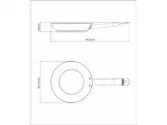 Frigideira Aço Inox 20 cm Tramontina  - 4