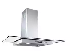 Coifa de Parede Vidro Reto Fogatti Inox Duto Slim 80CM - 0