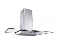 Coifa de Parede Vidro Reto Fogatti Inox Duto Slim 90CM - 0