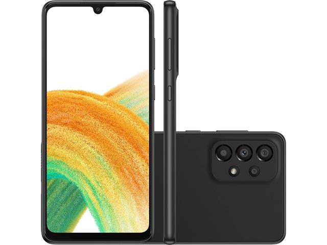 Smartphone Samsung Galaxy A33 5G 128GB 6.4"Quad Câm 48+8+5+2MP Preto